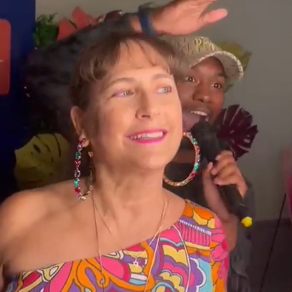 Rhinestone Hoops Multi-color Nickel Free - Picture 10 of 11